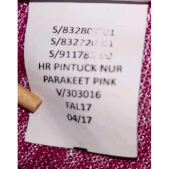 Gap Kids XXL A-Line Dress – Dark Pink, Long Sleeve with Drawstring Waist - Picture 4 of 6